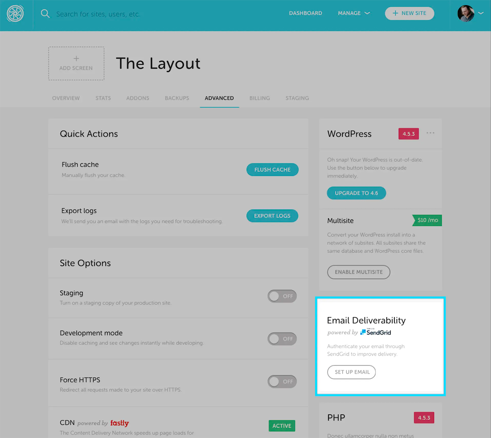 Flywheel Dkim Captura de pantalla 1