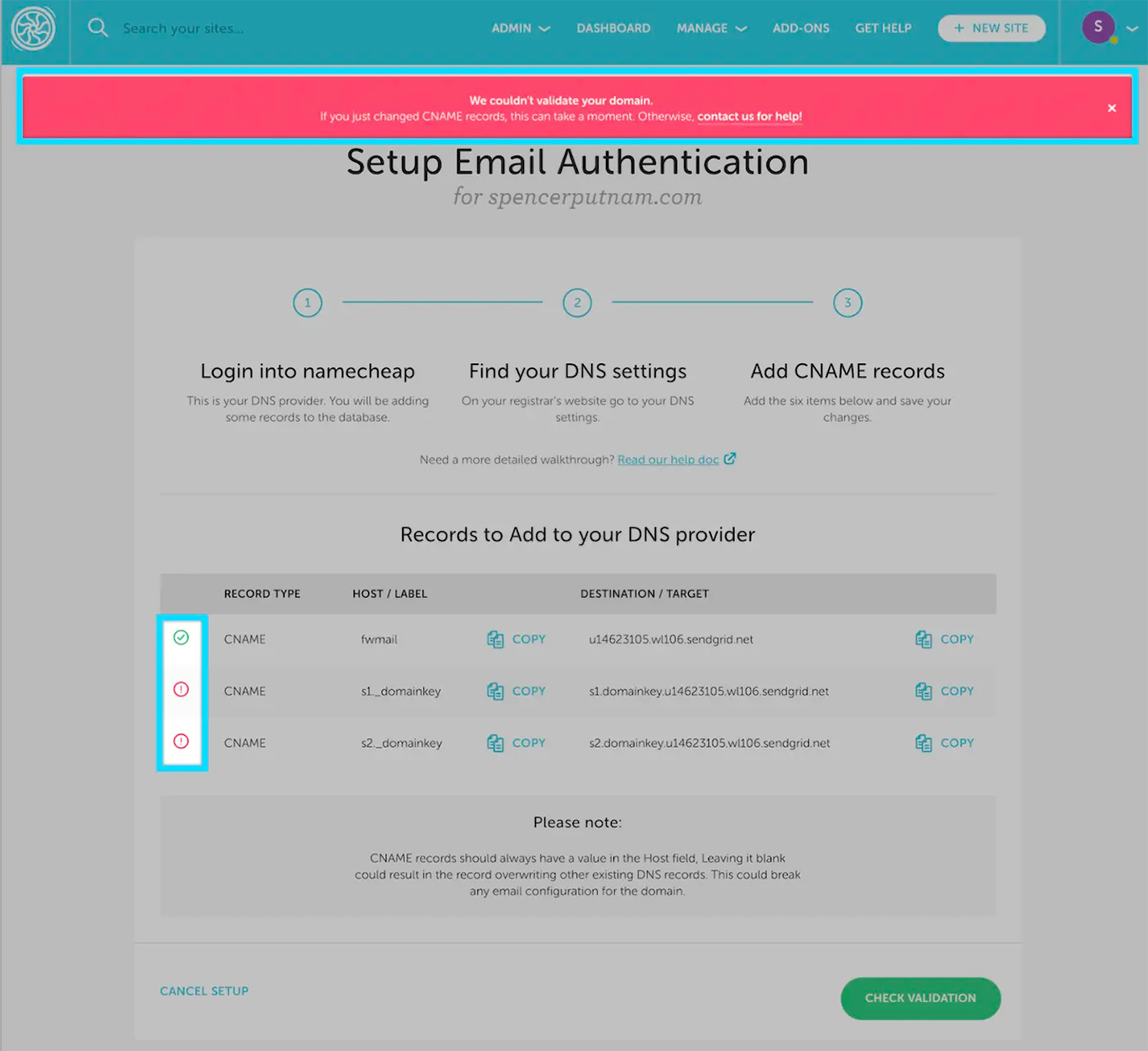 Flywheel Dkim Captura de pantalla 5