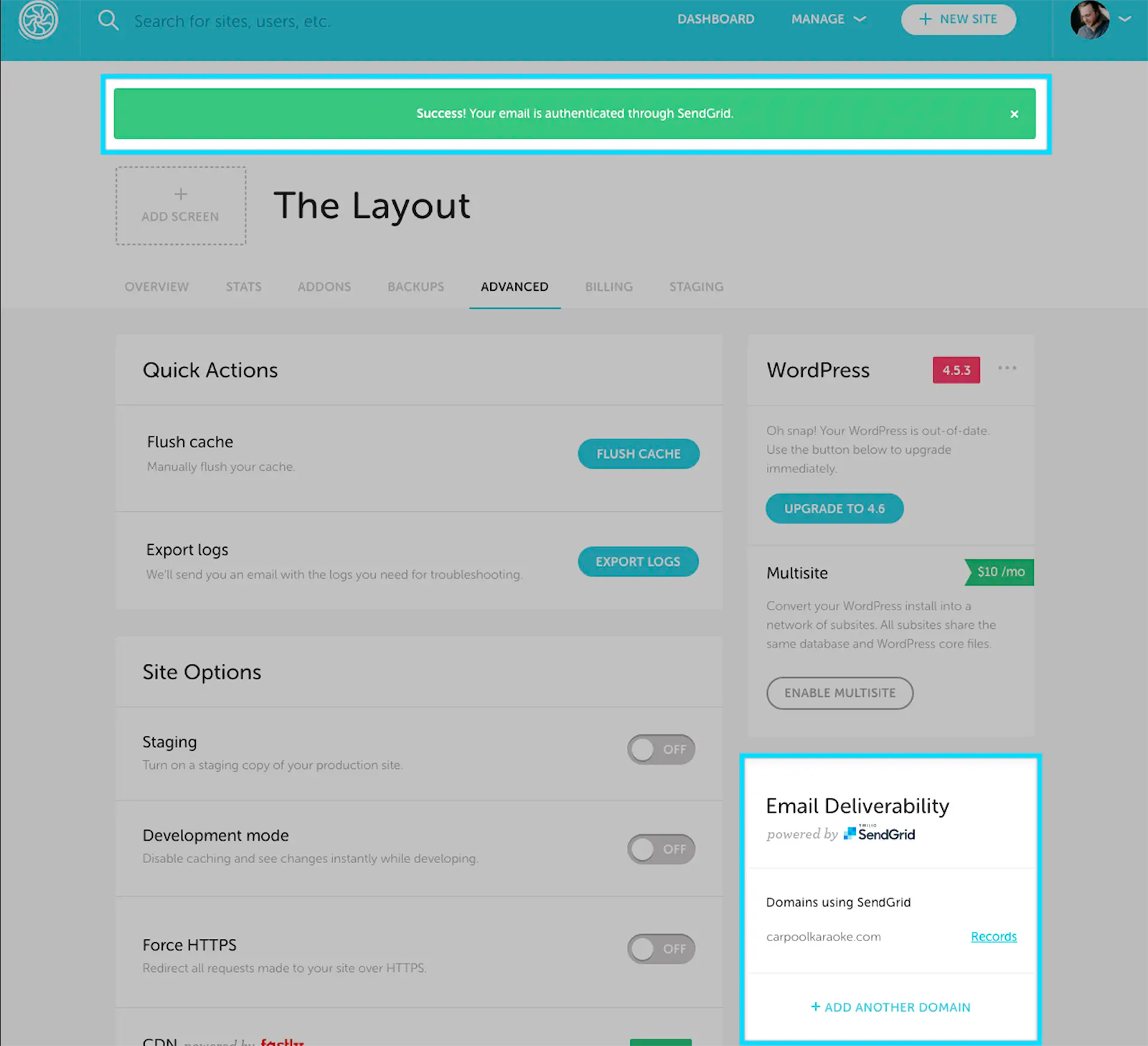 Flywheel Dkim Captura de pantalla 6
