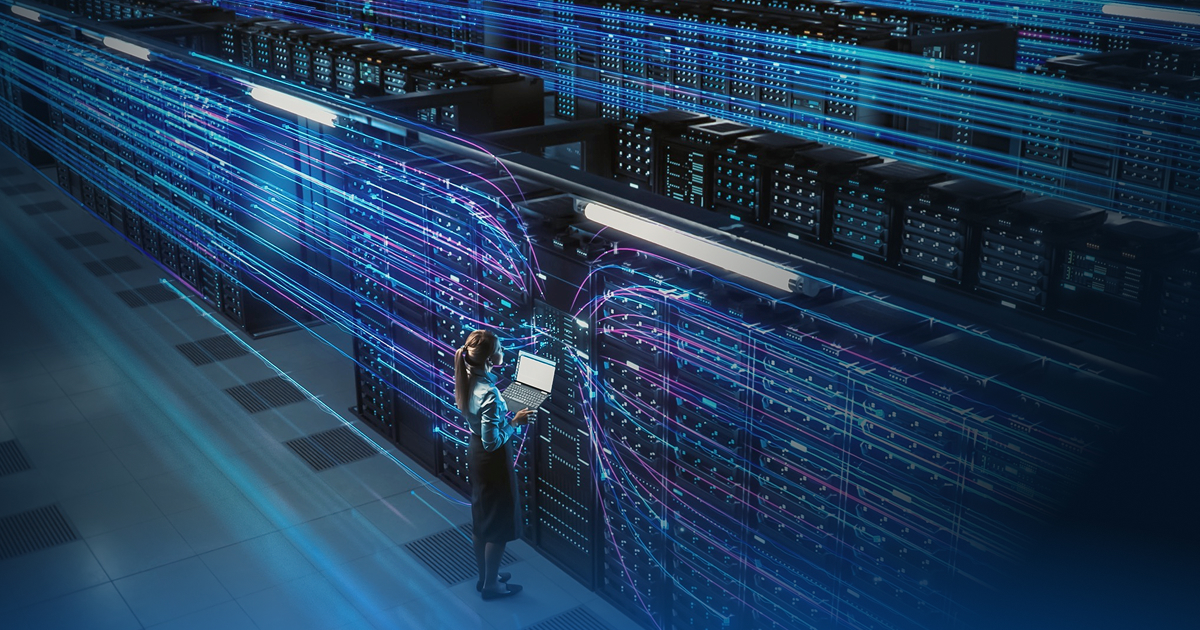 Estado de supervisión de racks de servidores y dispositivos digitales