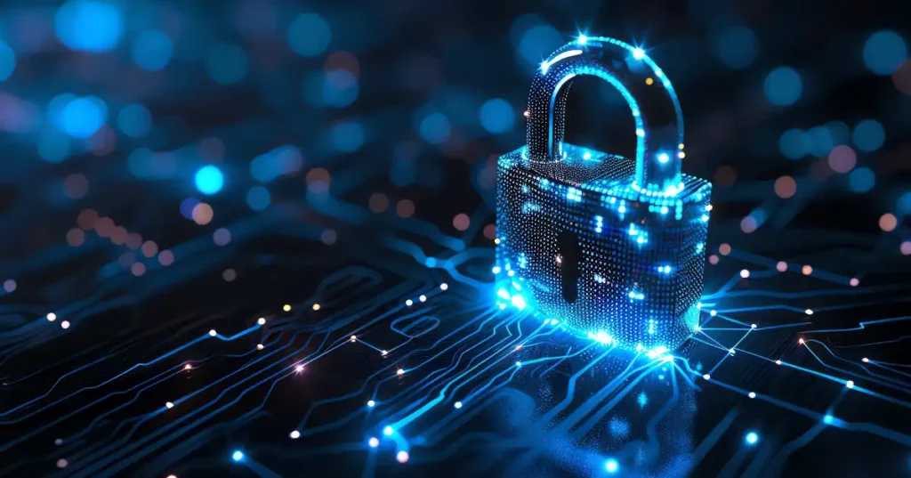 Cerradura digital que representa la protección de datos Pii